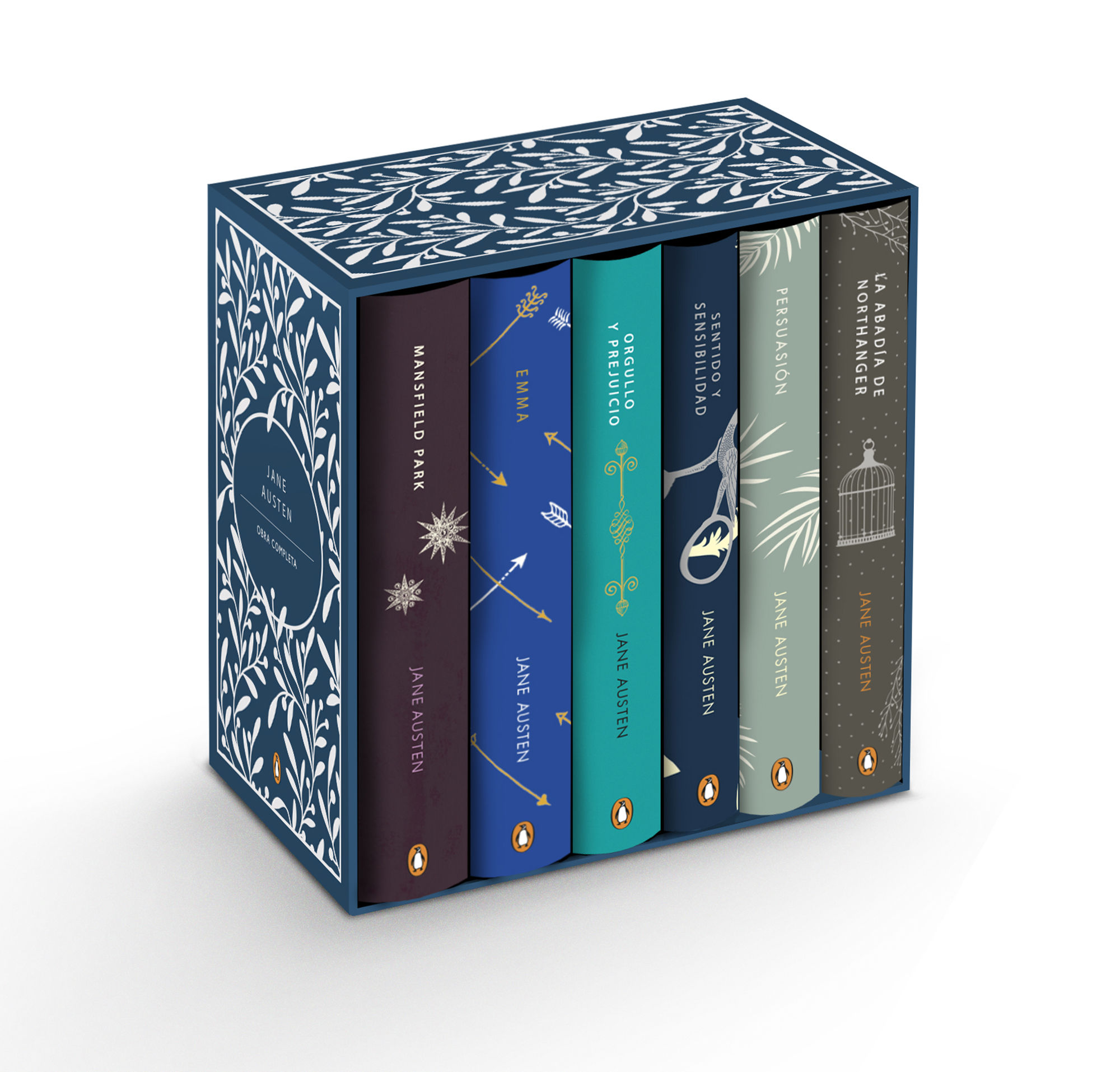 OBRA COMPLETA. ESTUCHE CON: MANSFIELD PARK EMMA ORGULLO Y PREJUICIO SENTIDO Y SENSIBILIDA