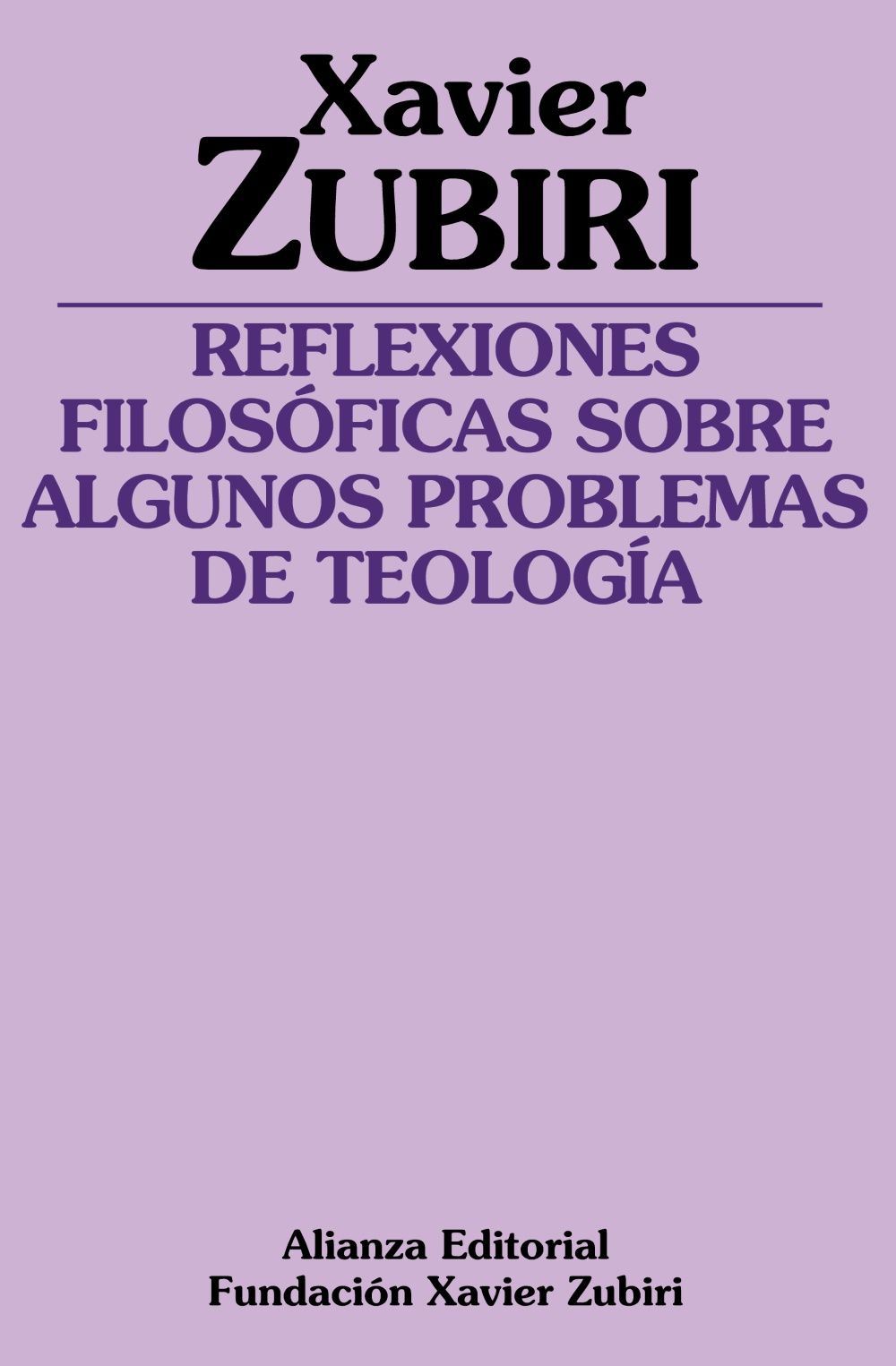 REFLEXIONES FILOSÓFICAS SOBRE ALGUNOS PROBLEMAS DE LA TEOLOGÍA. 