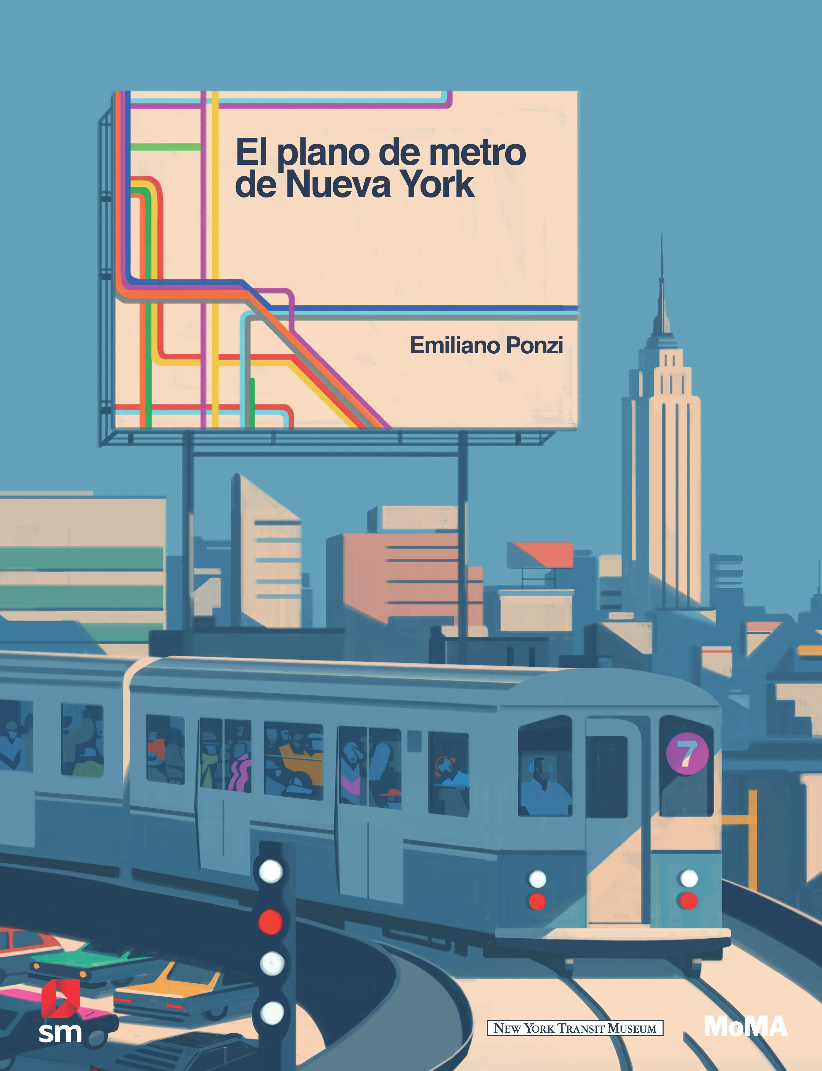 EL GRAN PLANO DEL METRO DE NUEVA YORK. 