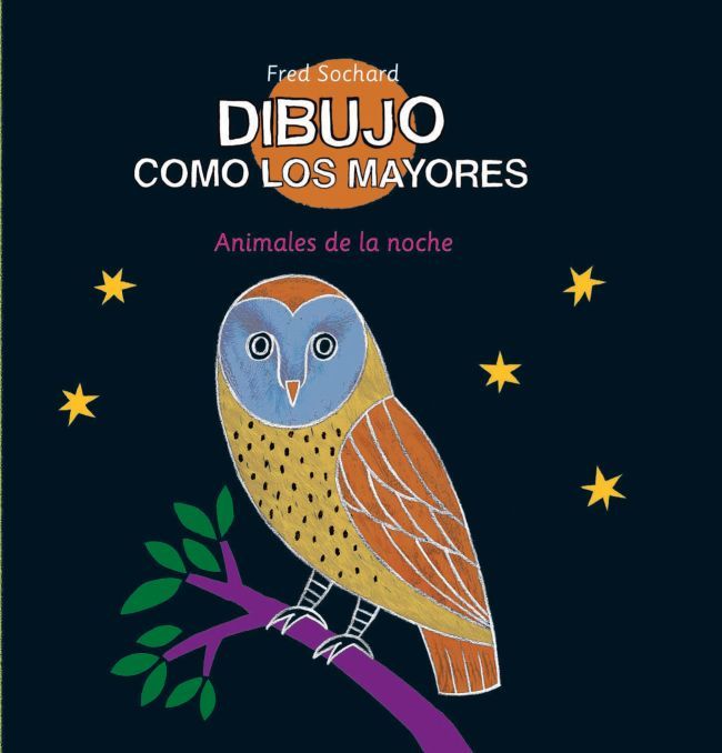 DIBUJO COMO LOS MAYORES. ANIMALES DE LA NOCHE.
