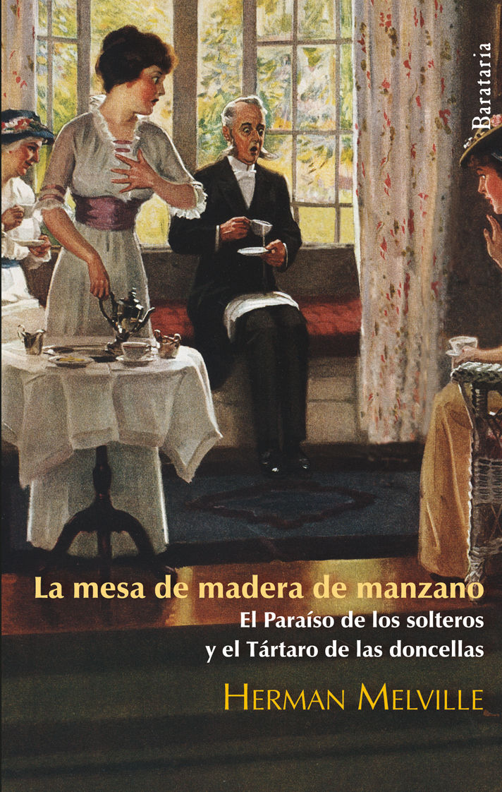 LA MESA DE MADERA DE MANZANO