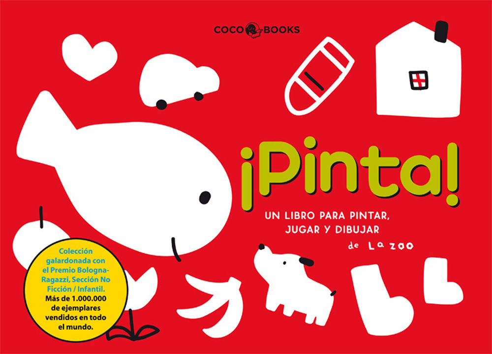 PINTA, UN LIBRO PARA PINTAR, JUGAR Y DIBUJAR. 