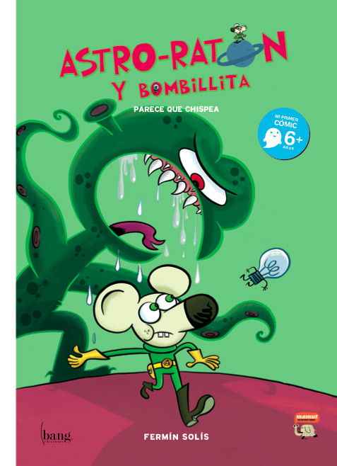 ASTRO-RATON Y BOMBILLITA. PARECE QUE CHISPEA