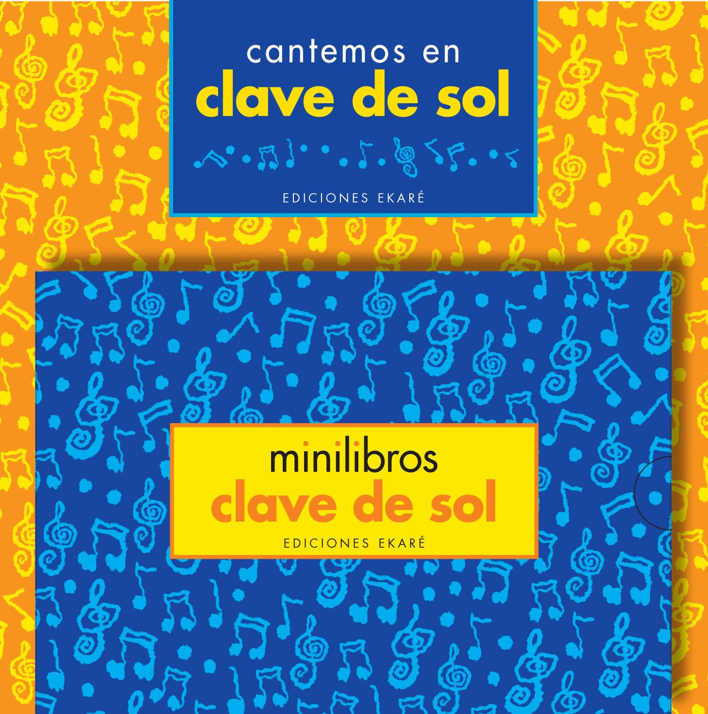 MINILIBROS CLAVE DE SOL. 