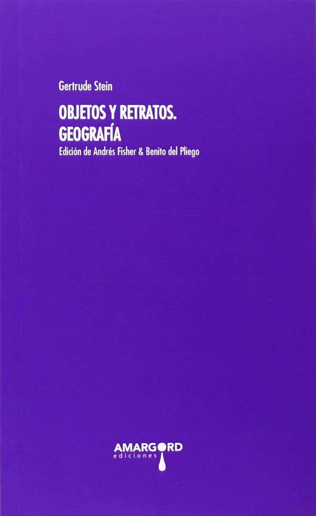 OBJETOS Y RETRATOS. GEOGRAFÍA