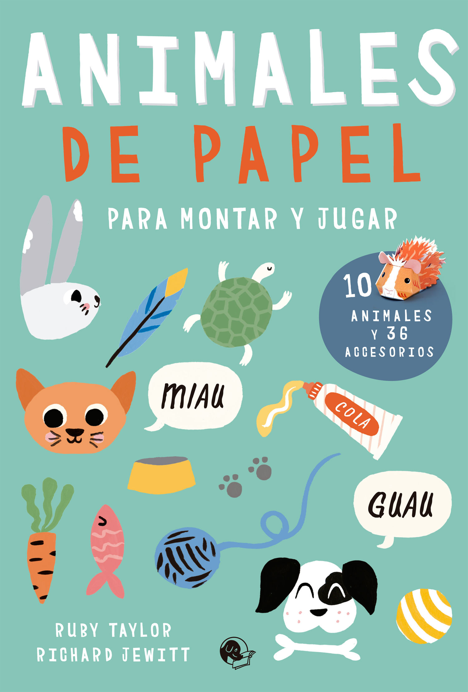 ANIMALES DE PAPEL. PARA MONTAR Y JUGAR