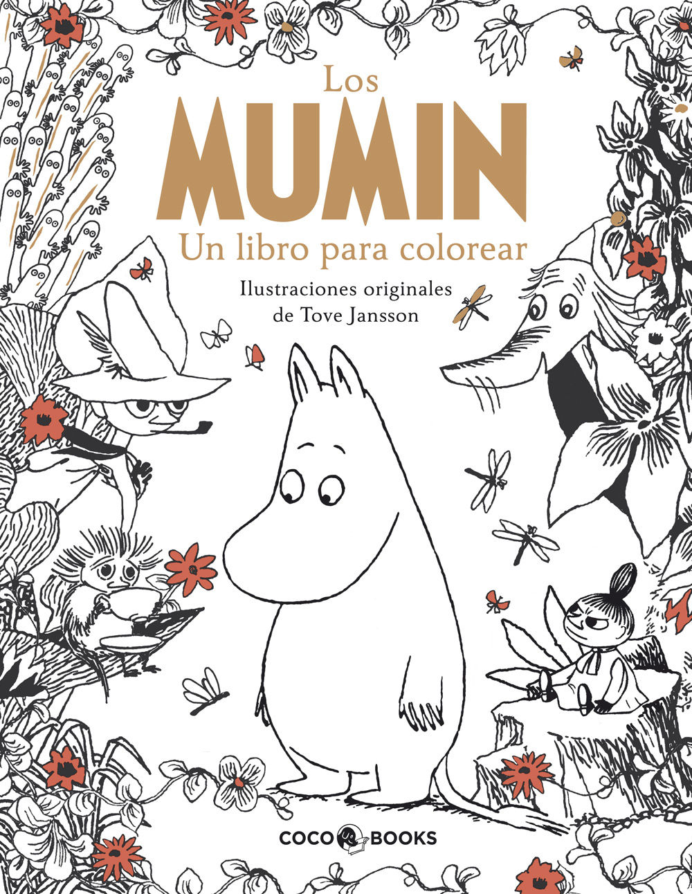 LOS MUMIN, UN LIBRO  PARA COLOREAR. 