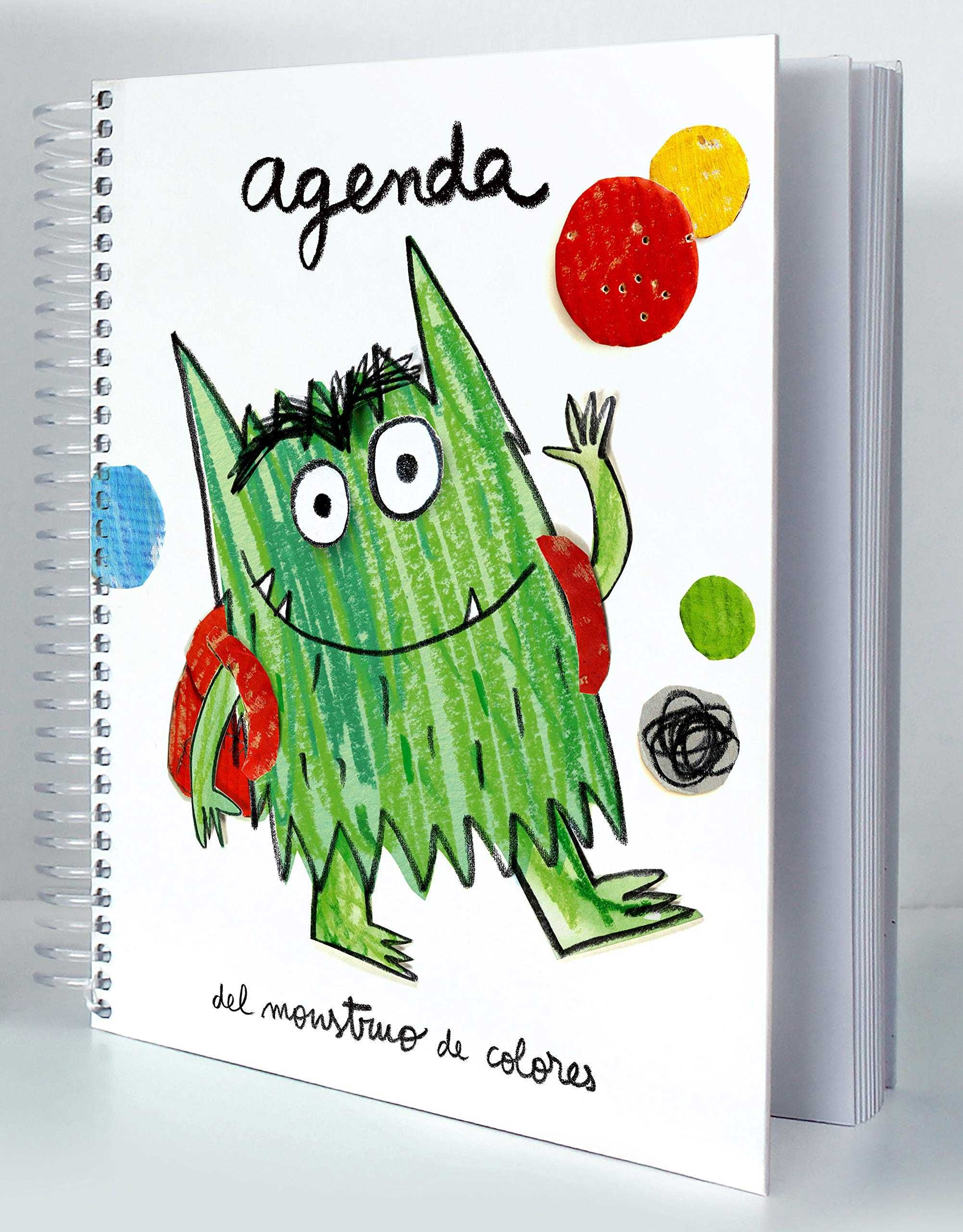 AGENDA DEL MONSTRUO DE COLORES. 