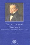 ZIBALDONE II. FILOSOFÍA PRÁCTICA, ARTES Y LETRAS, BELLEZA Y AMOR