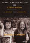 HISTORIA Y ANÁLISIS POLITICO DEL LESBIANISMO. HISTORIA Y ANÁLISIS POLÍTICO DEL LESBIANISMO