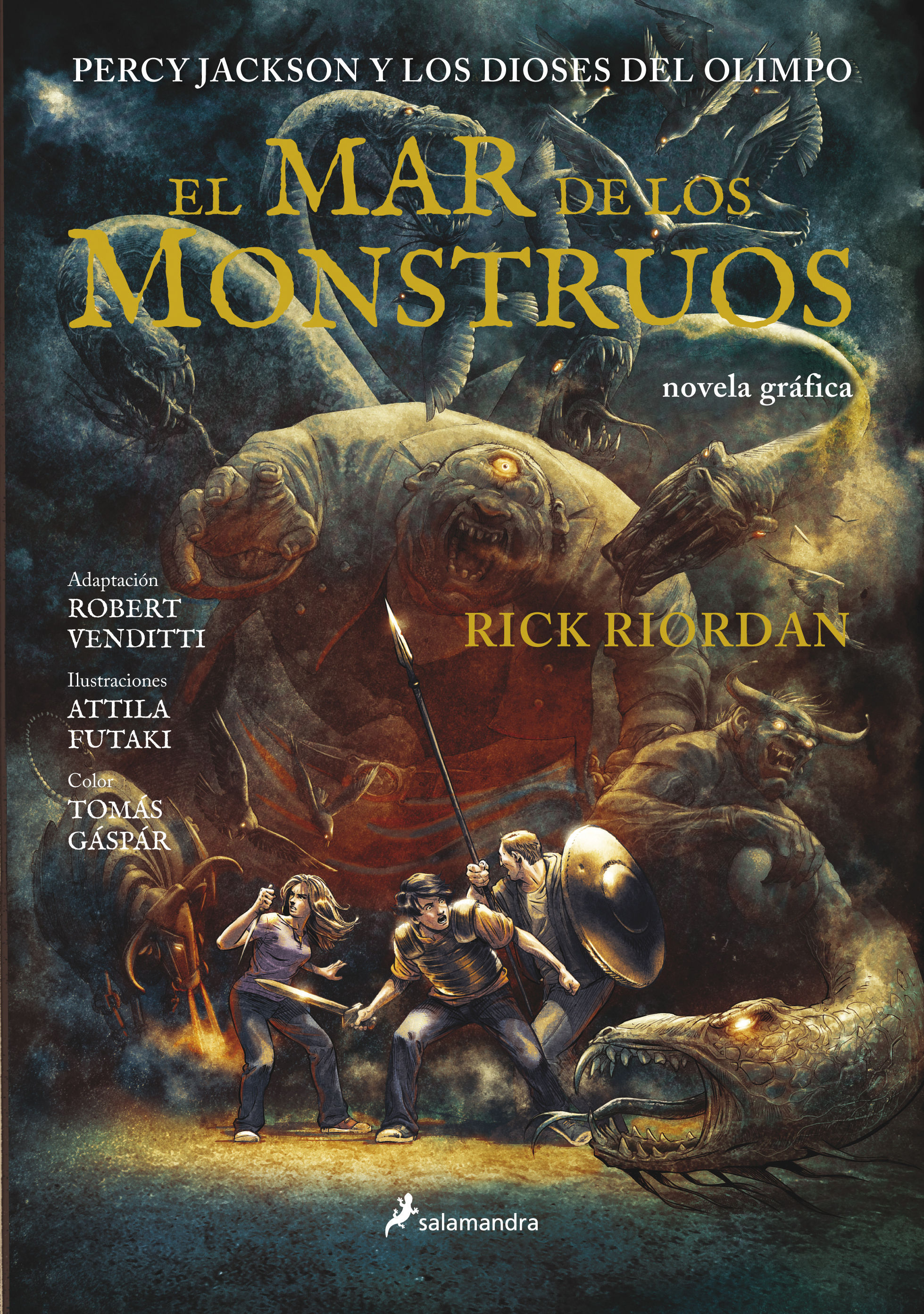 PERCY JACKSON Y LOS DIOSES DEL OLIMPO 2. EL MAR DE LOS MONSTRUOS