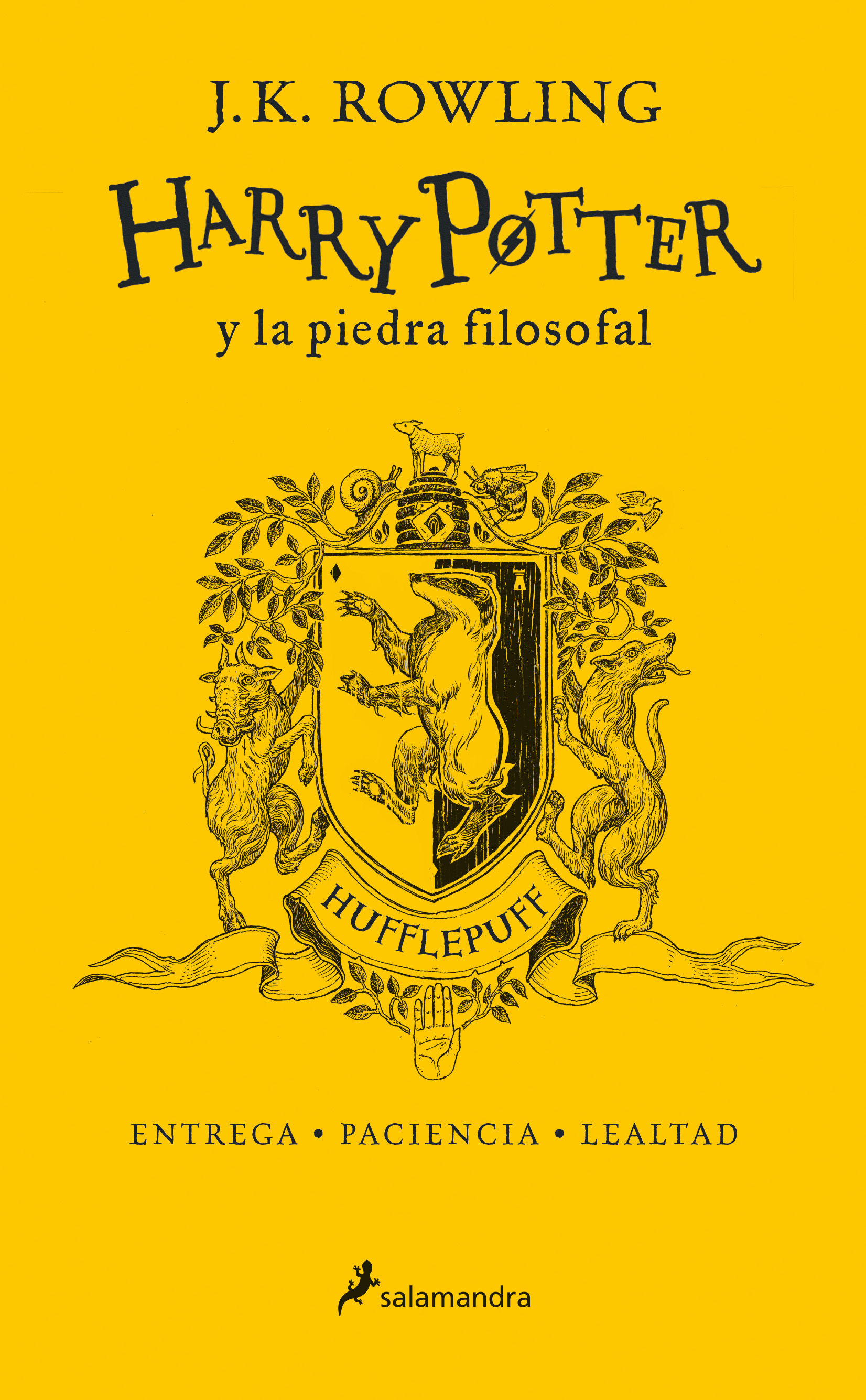 HARRY POTTER Y LA PIEDRA FILOSOFAL (EDICIÓN HUFFLEPUFF DEL 20º ANIVERSARIO) (HAR. ENTREGA · PACIENCIA · LEALTAD