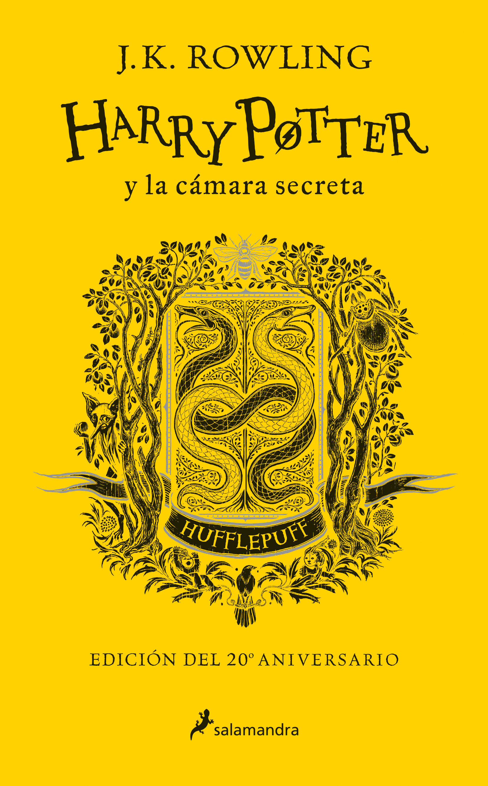 HARRY POTTER Y LA CÁMARA SECRETA (EDICIÓN HUFFLEPUFF DEL 20º ANIVERSARIO) (HARRY. AMARILLO