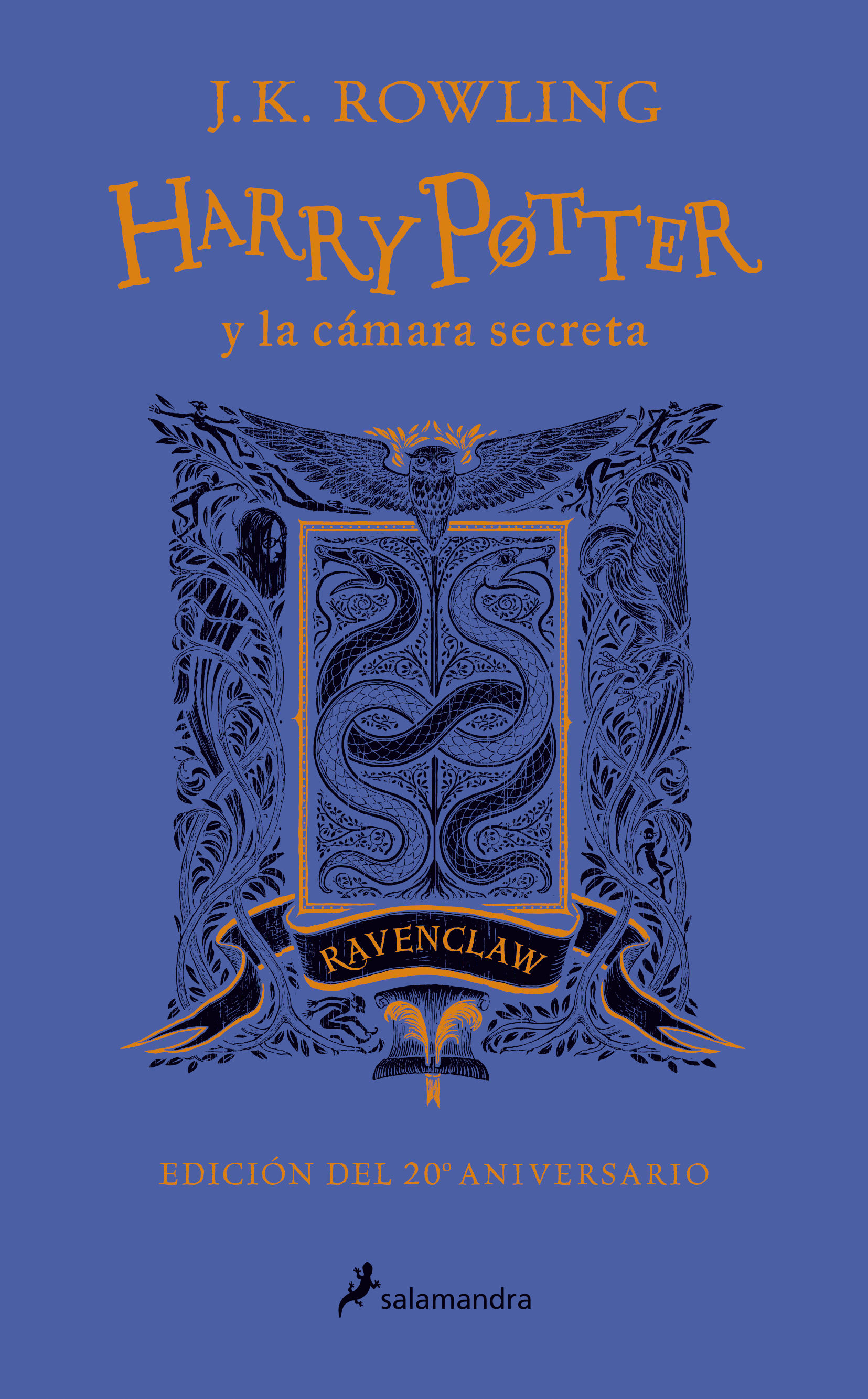 HARRY POTTER Y LA CÁMARA SECRETA (EDICIÓN RAVENCLAW DEL 20º ANIVERSARIO) (HARRY. AZUL