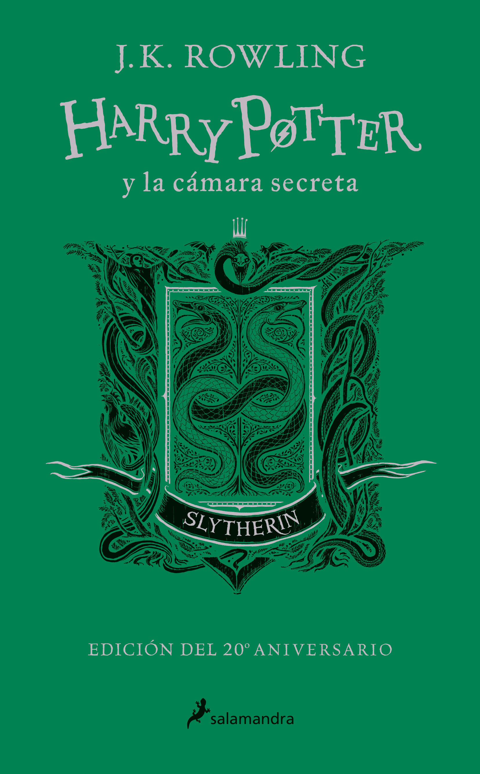 HARRY POTTER Y LA CÁMARA SECRETA (EDICIÓN SLYTHERIN DEL 20º ANIVERSARIO) (HARRY. VERDE