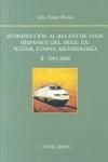 INTRODUCCIÓN AL RELATO DE VIAJE HISPÁNICO DEL SIGLO XX