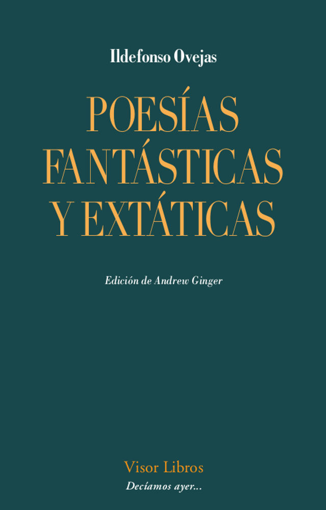 POESÍAS FANTÁSTICAS Y EXTÁTICAS