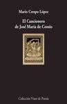 EL CANCIONERO DE JOSÉ MARÍA DE COSSÍO