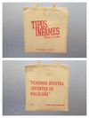 BOLSA TELA BLANCA PERDIMOS NUESTRA JUVENTUD EN MALASAÑA.