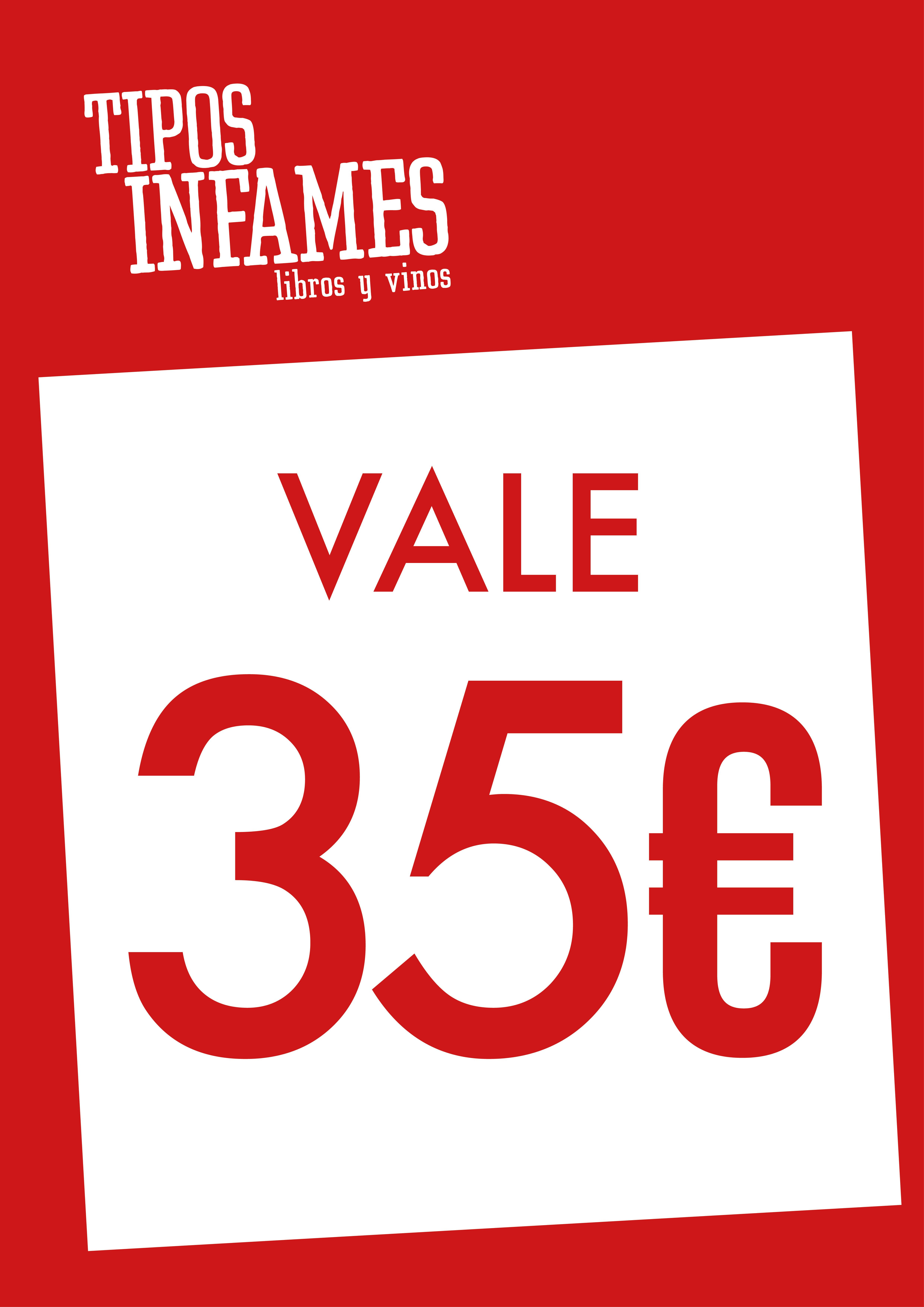 CHEQUE REGALO / VALE 35€. 