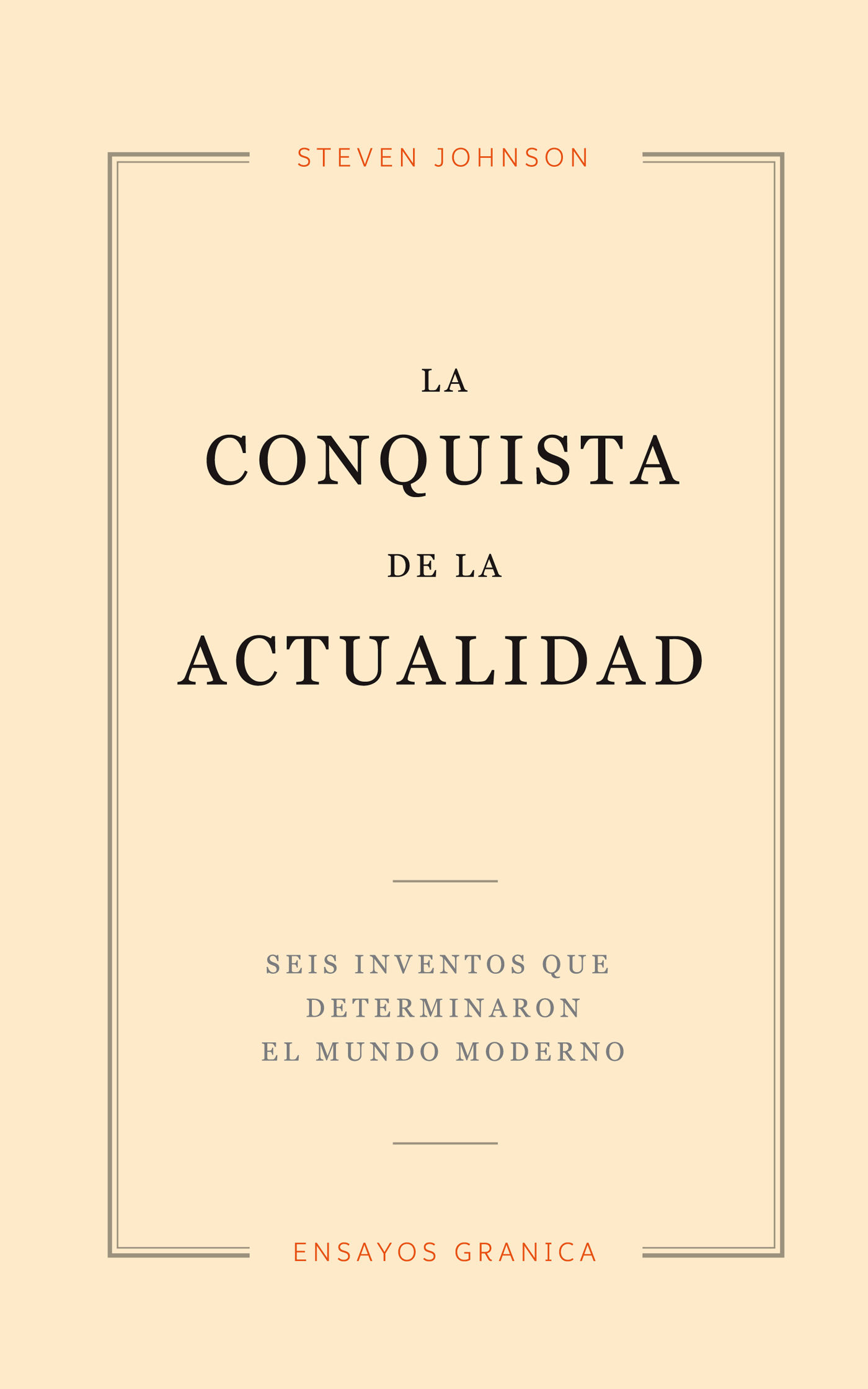 LA CONQUISTA DE LA ACTUALIDAD. 