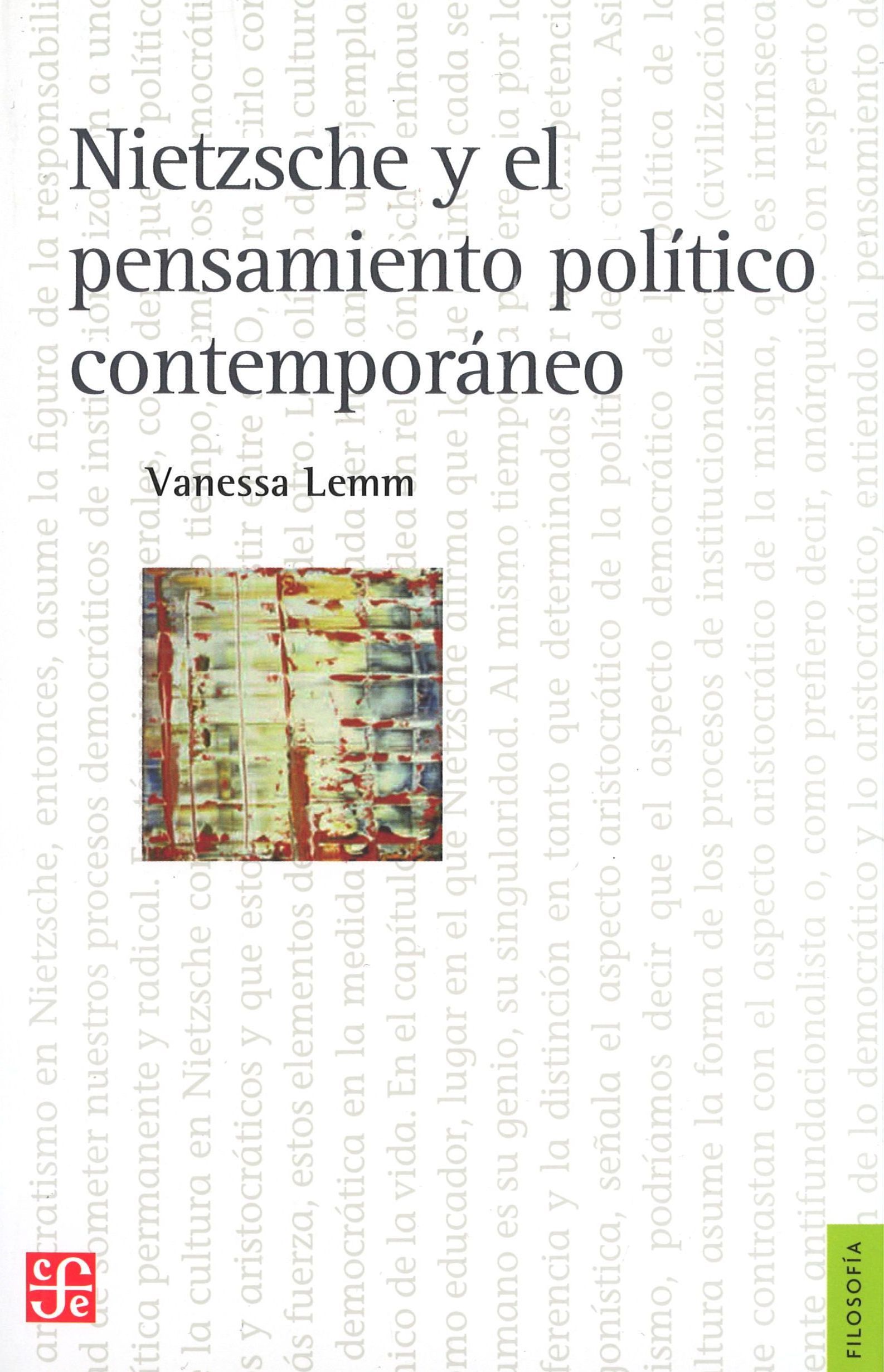 NIETZSCHE Y EL PENSAMIENTO POLÍTICO CONTEMPORÁNEO