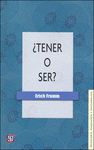 TENER O SER. ¿TENER O SER?