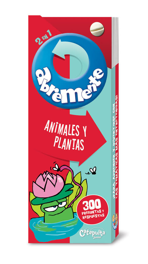 ABREMENTE 2 EN 1 - ANIMALES Y PLANTAS. 