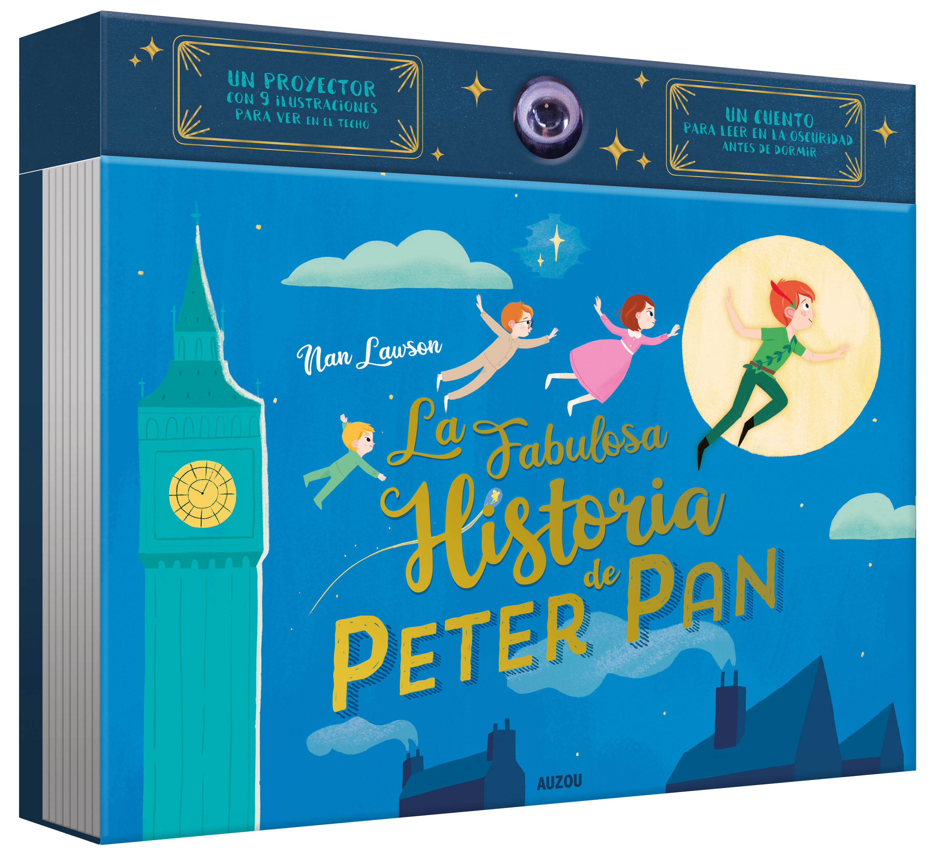 LA FABULOSA HISTORIA DE PETER PAN. LIBRO PROYECTOR. 