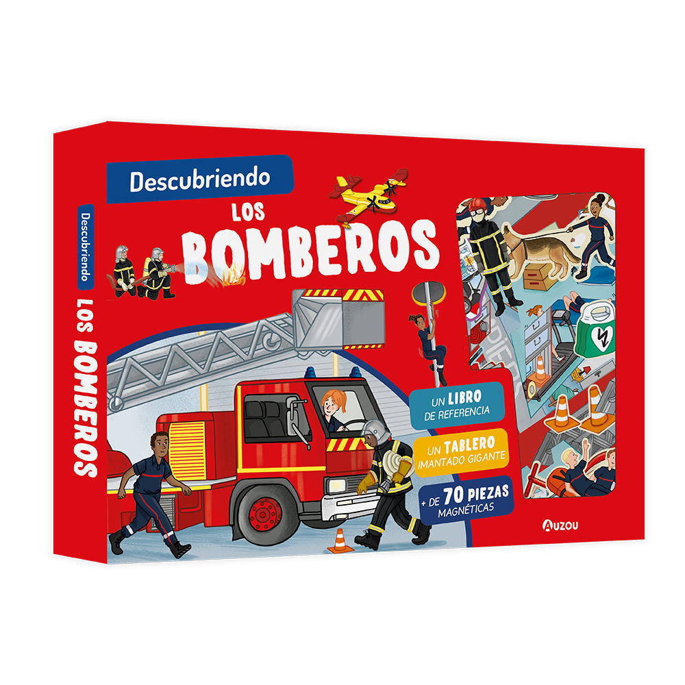 DESCUBRIENDO LOS BOMBEROS. TABLERO MAGNÉTICO