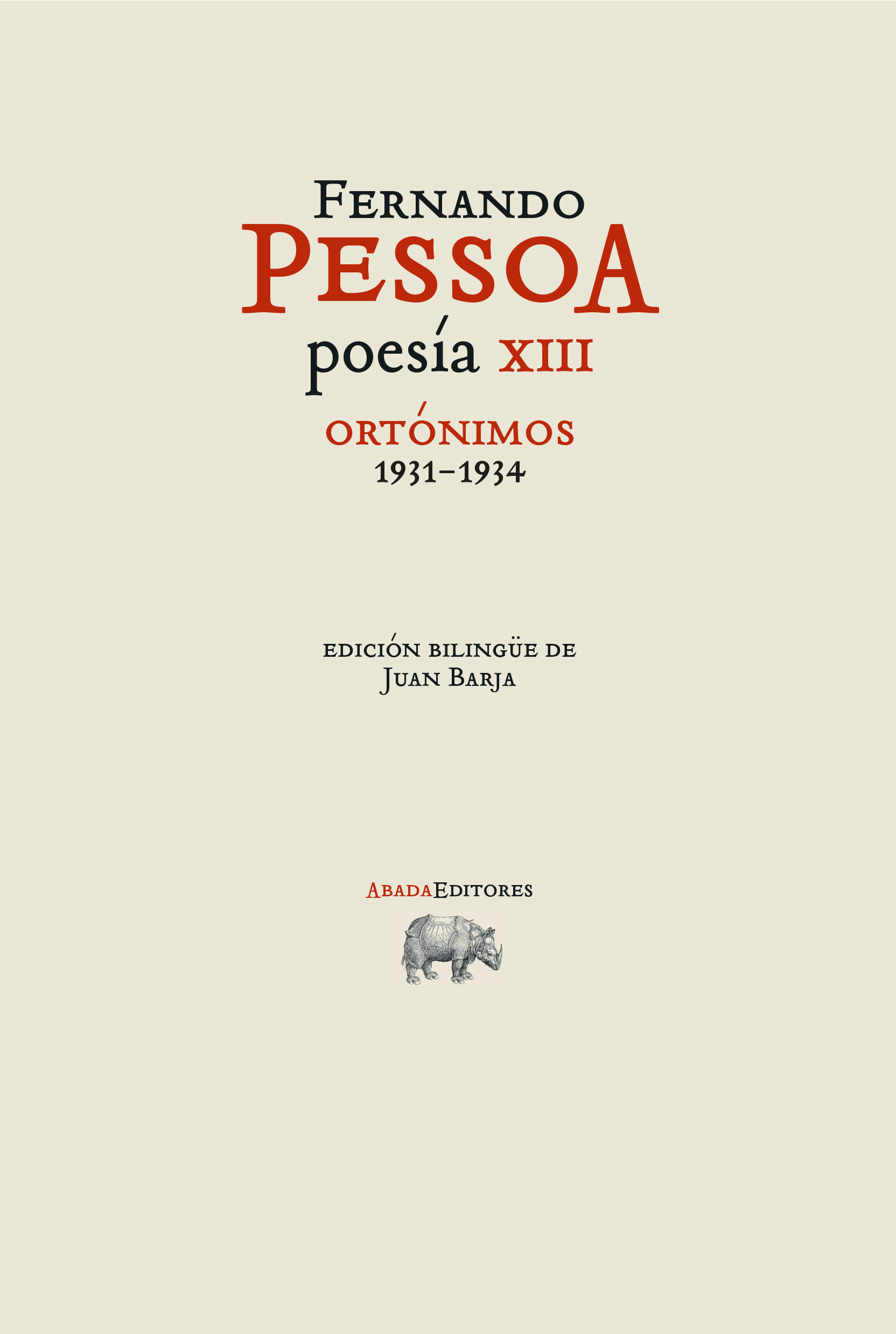 POESÍA XIII