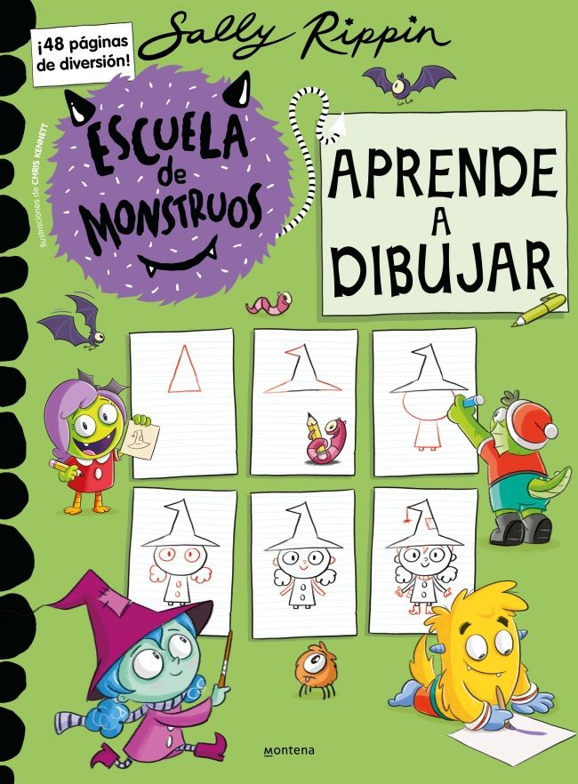 ESCUELA DE MONSTRUOS. APRENDE A DIBUJAR