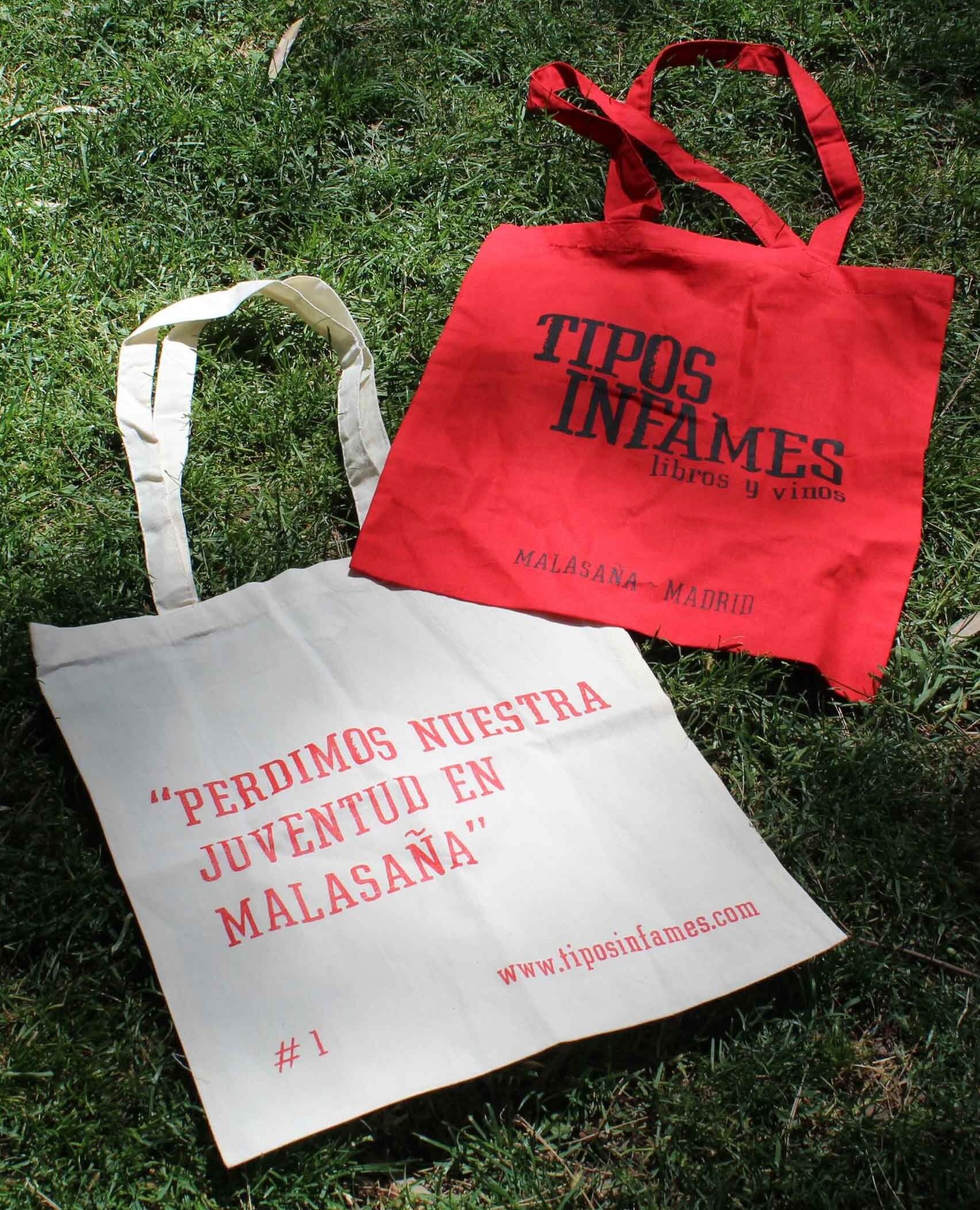 PACK BOLSAS TELA TIPOS INFAMES
